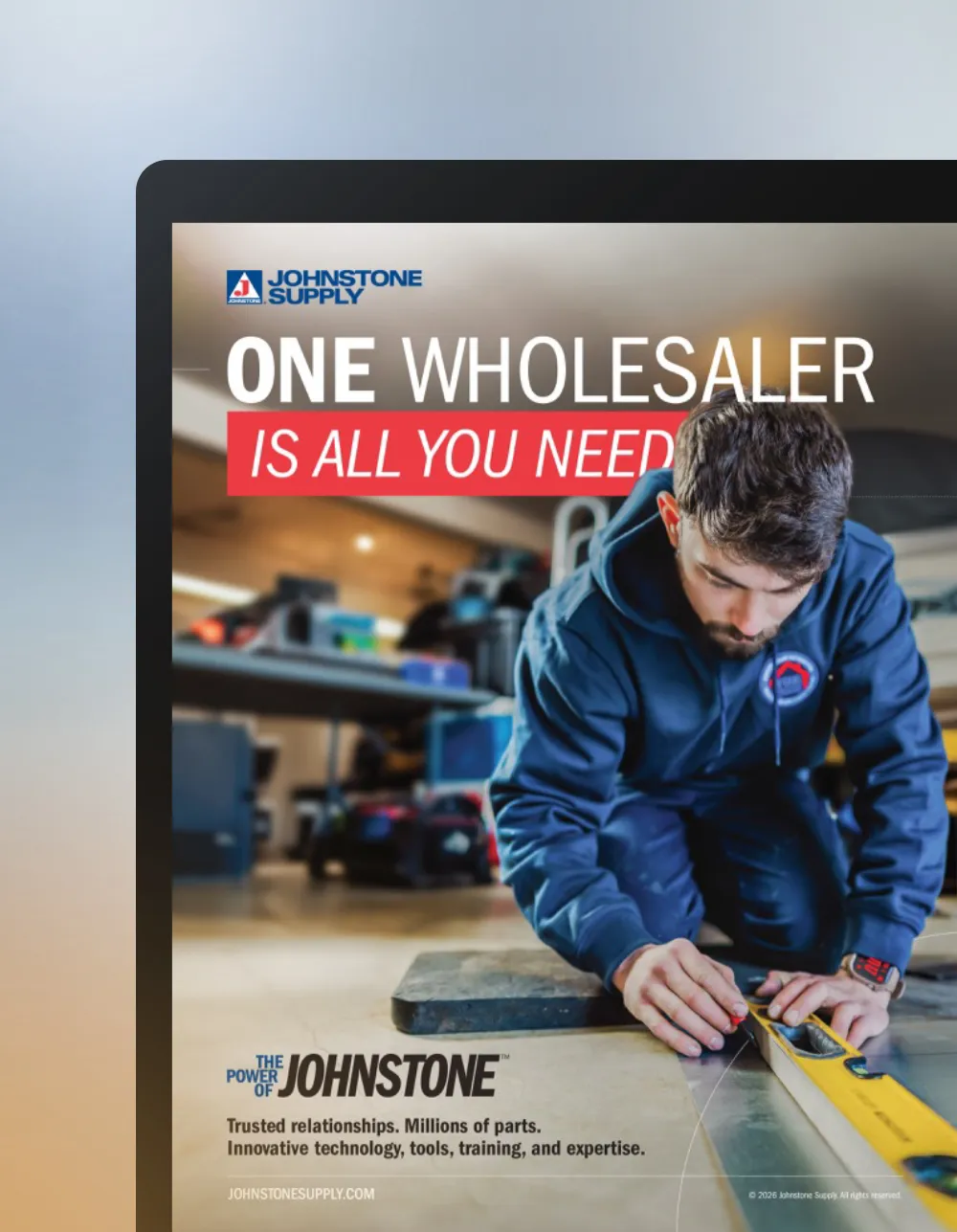 Johnstone Supply One campaign creative